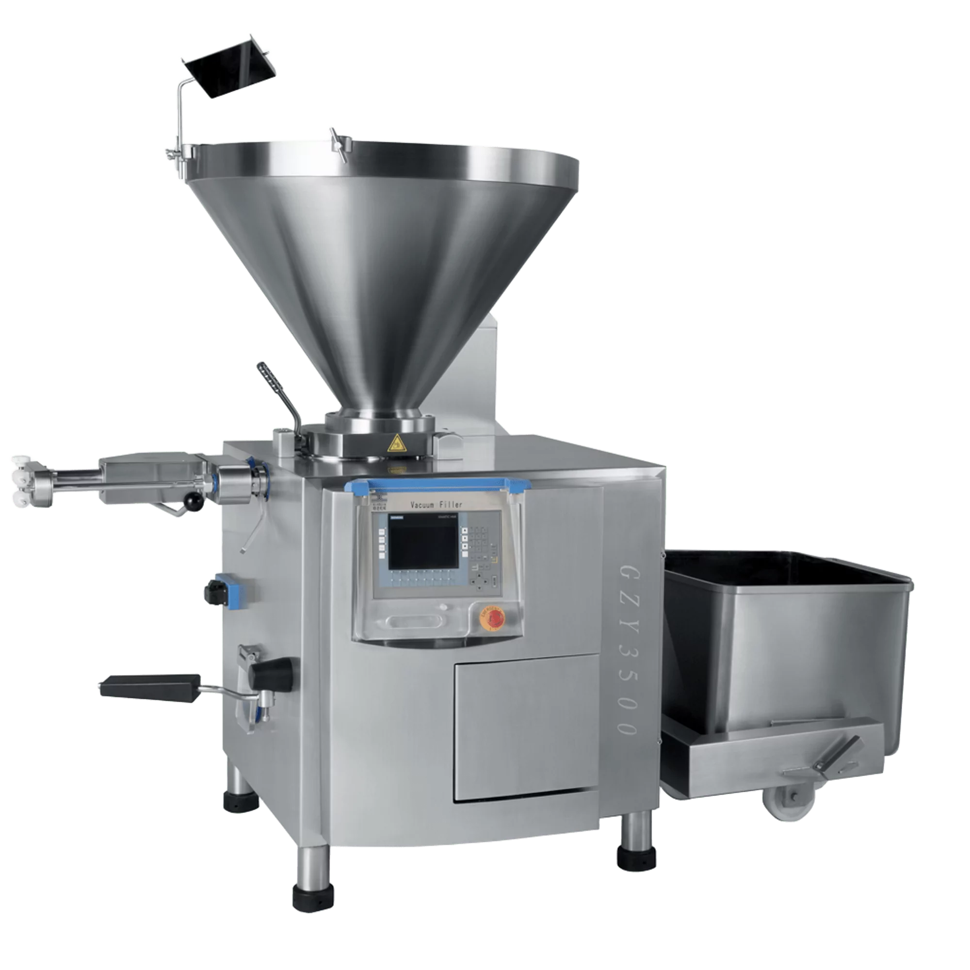 Вакуумный роторный шприц GZY-3500D (с загрузчиком)